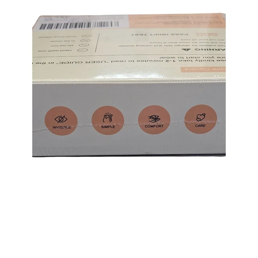 ATTLADY Invisible Silicone Nipple Cover Reusable - Picture 5 of 7